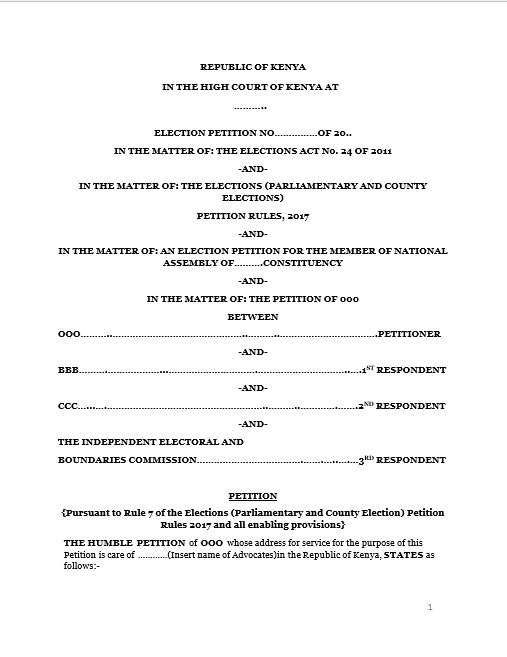 member-of-national-assembly-election-petition